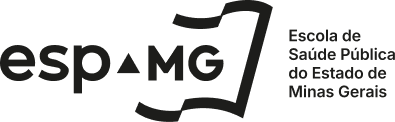 Nova marca ESP-MG monocromática com nome completo da Escola
